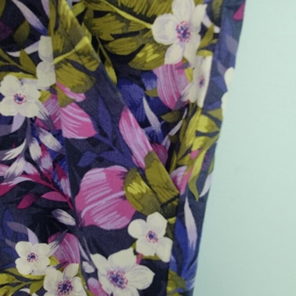 Stella Parker Shorts Multicolor Floral Boyfriend Tropical Beach Womens 12 EUC - Picture 4 of 11